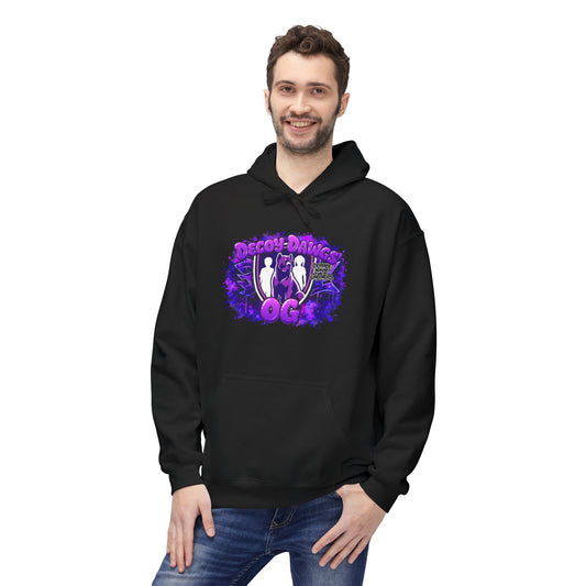 Purple OG DAWGs Design Unisex Hoodie