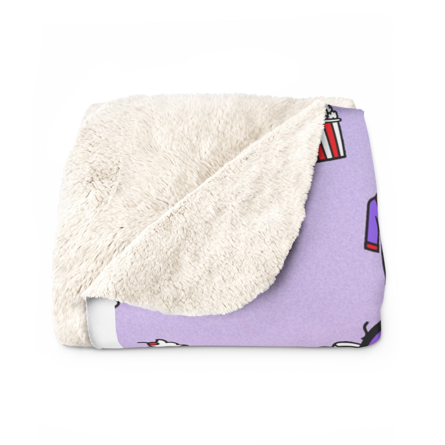 "Comfy Cozy Cutesy" Blanket 50 x 60