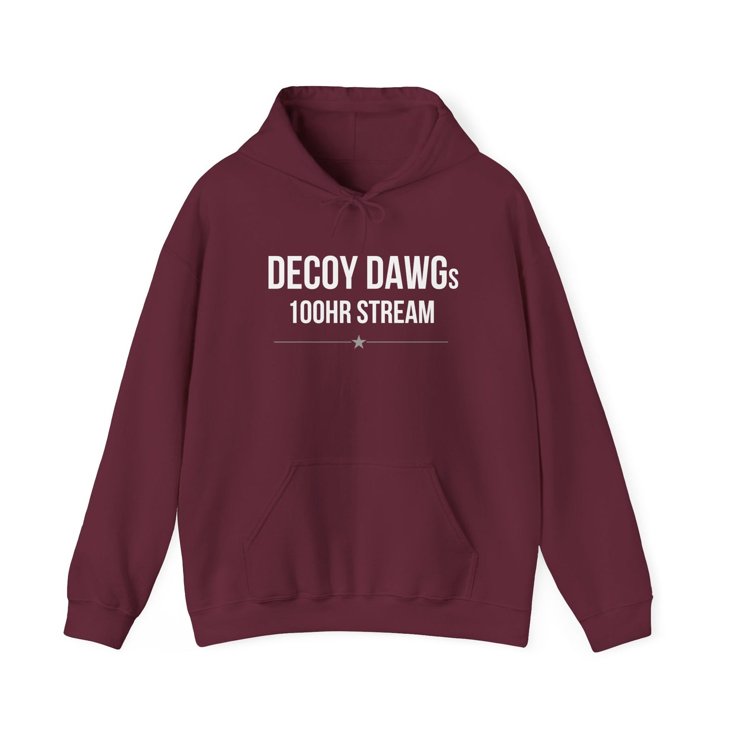 Decoy Dawgs 100HR Stream Hoodie — I Survived the 100HR Stream
