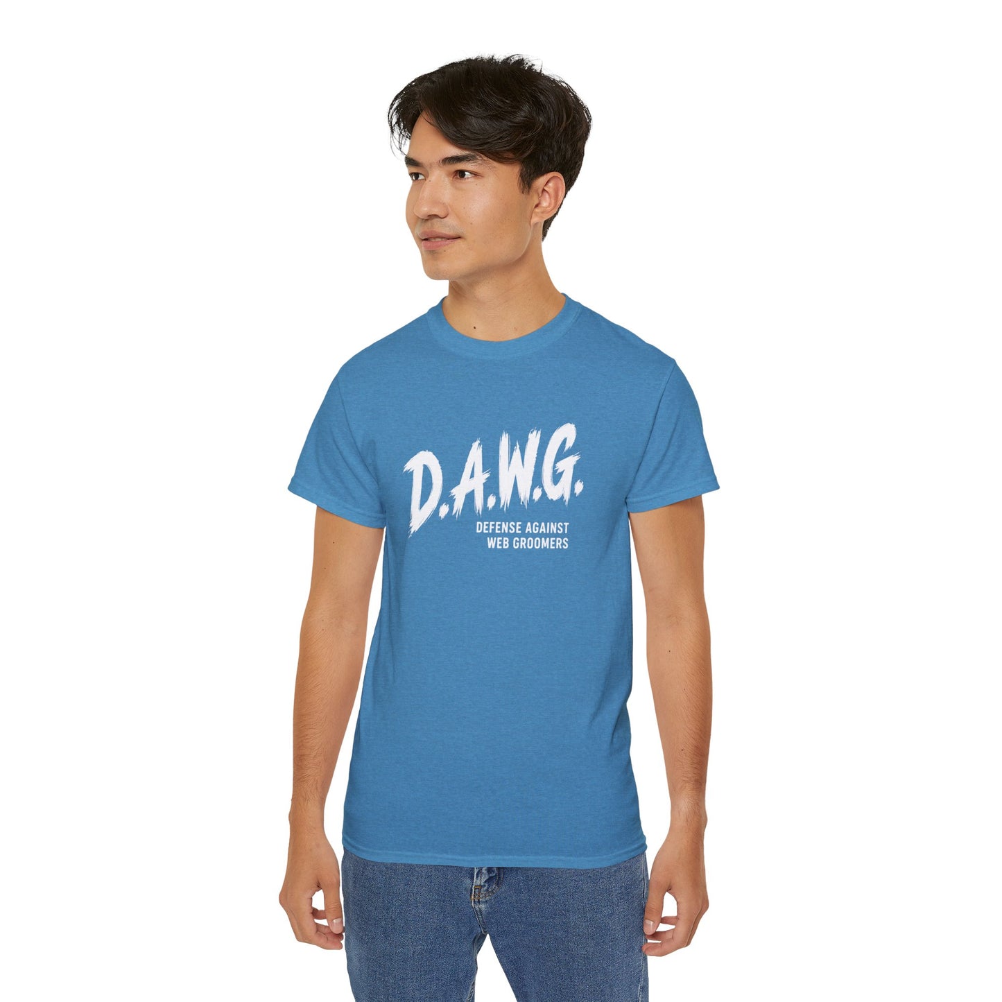D.A.W.G. Tee — Defense Against Web Groomers Awareness Shirt