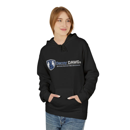 Decoy DAWGs Unisex Hoodie (Small Logo - Dark Clothes)