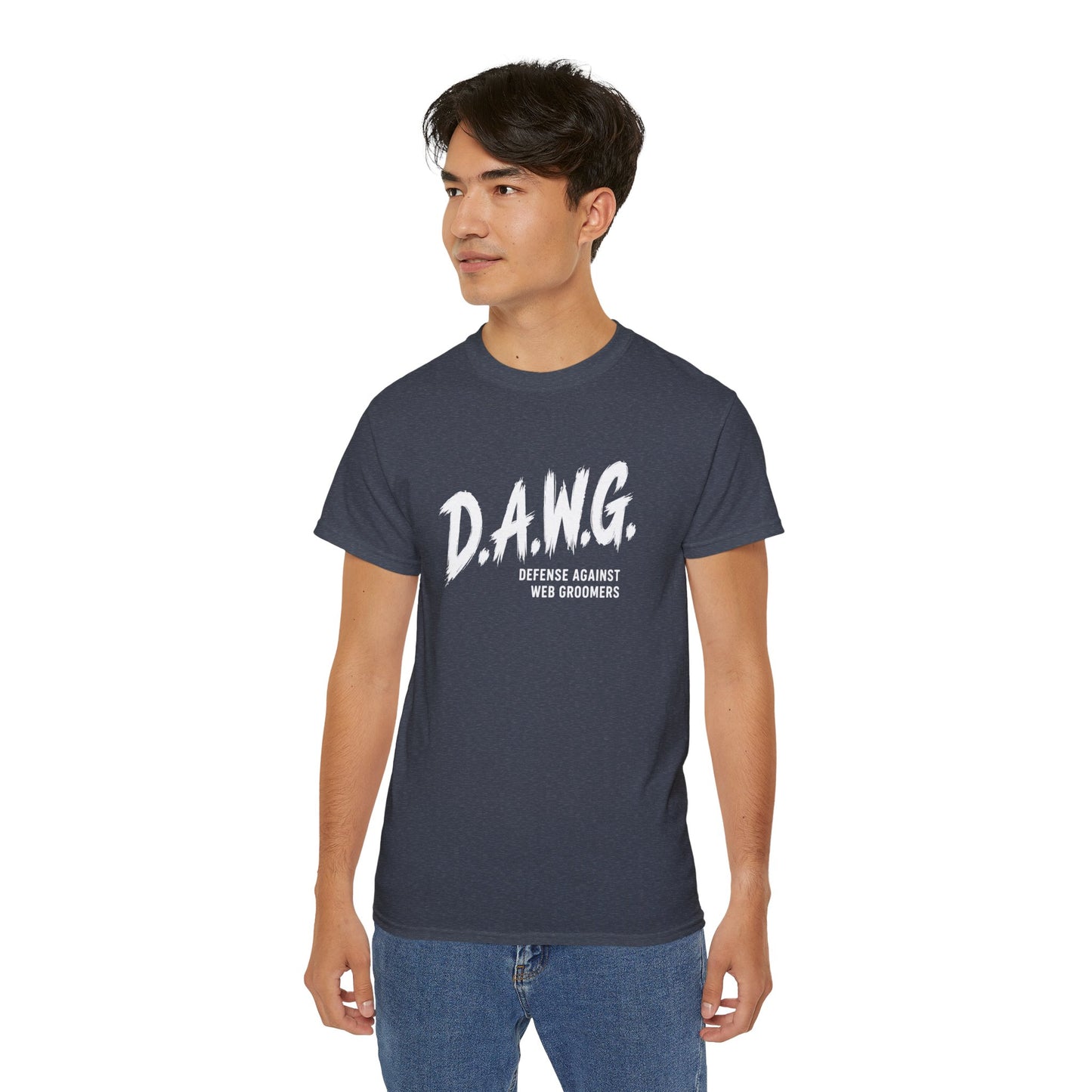 D.A.W.G. Tee — Defense Against Web Groomers Awareness Shirt