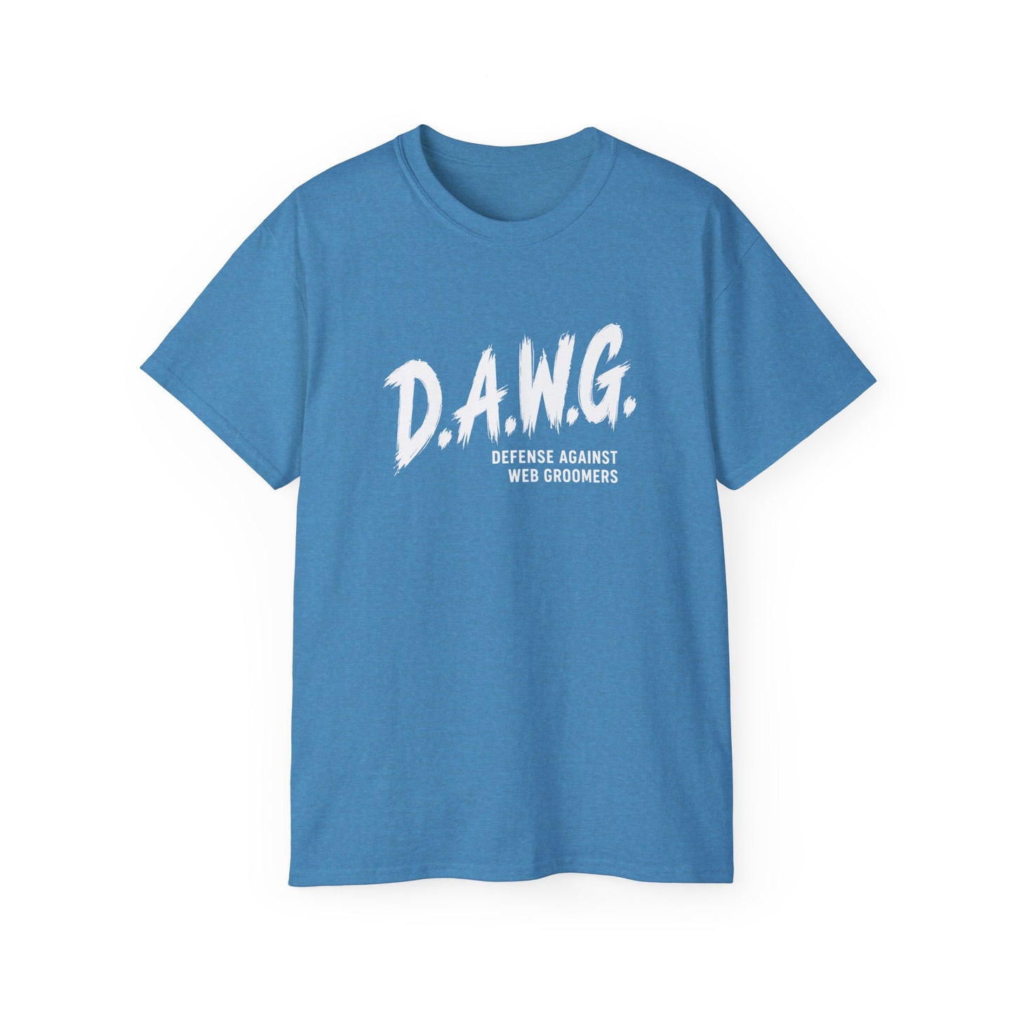 D.A.W.G. Tee — Defense Against Web Groomers Awareness Shirt