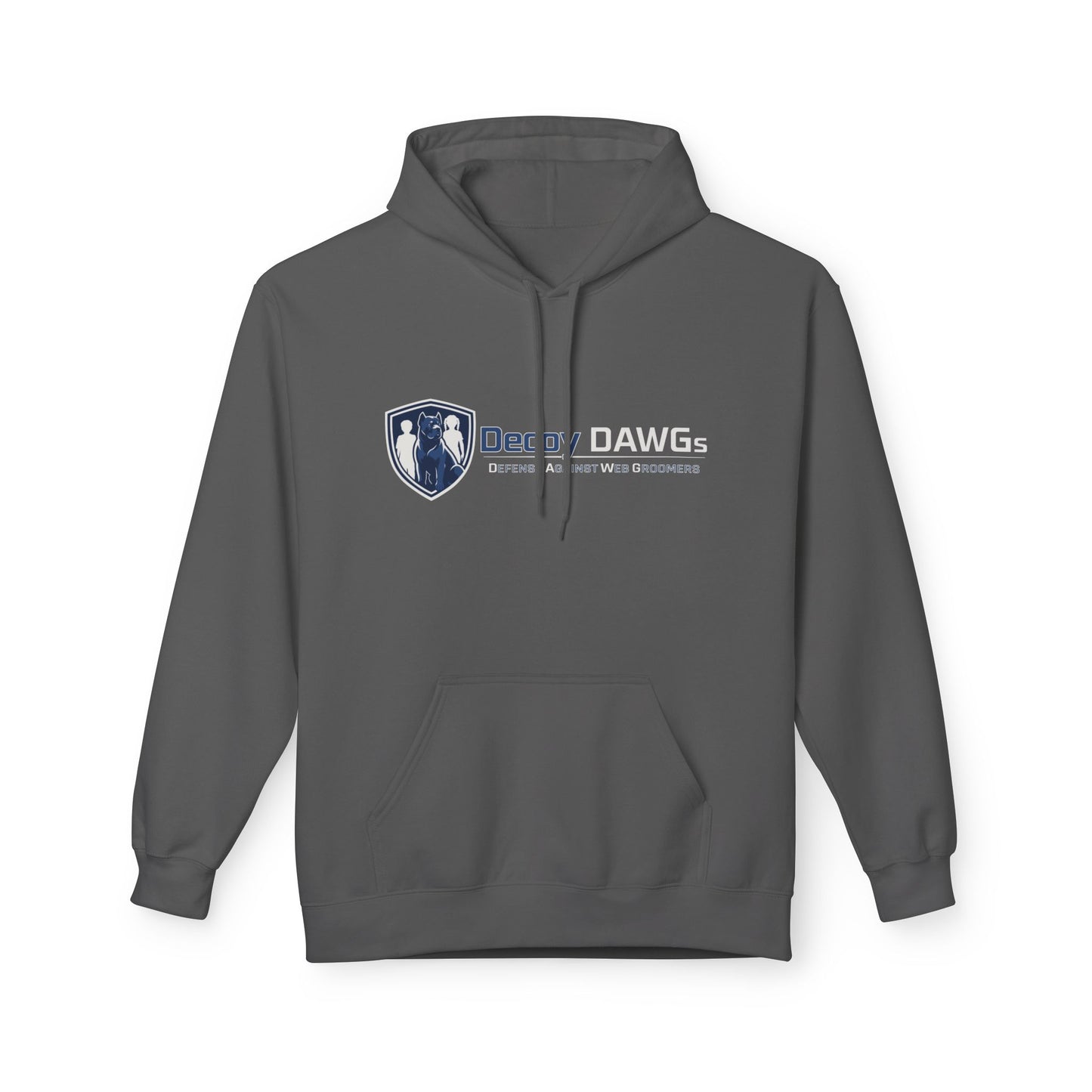 Decoy DAWGs Unisex Hoodie (Small Logo - Dark Clothes)