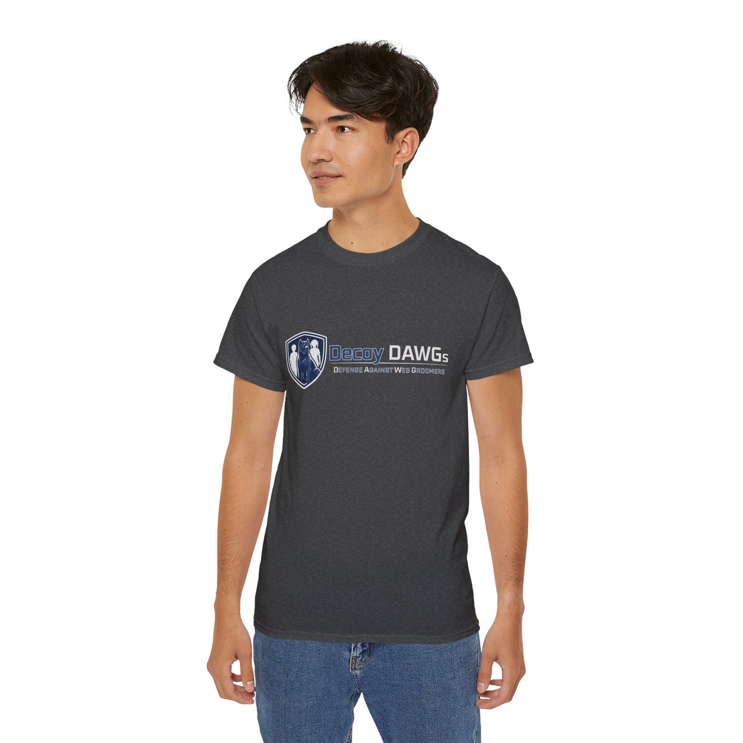 Decoy DAWGs Unisex Tee (Small Logo - Dark Clothes)