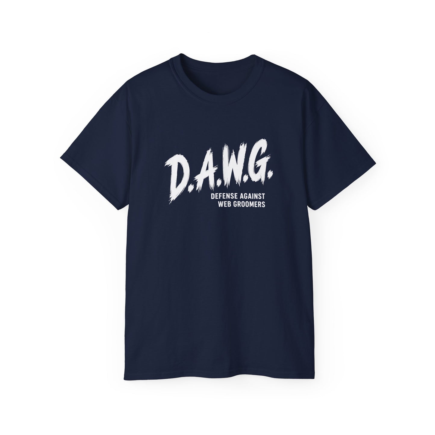 D.A.W.G. Tee — Defense Against Web Groomers Awareness Shirt