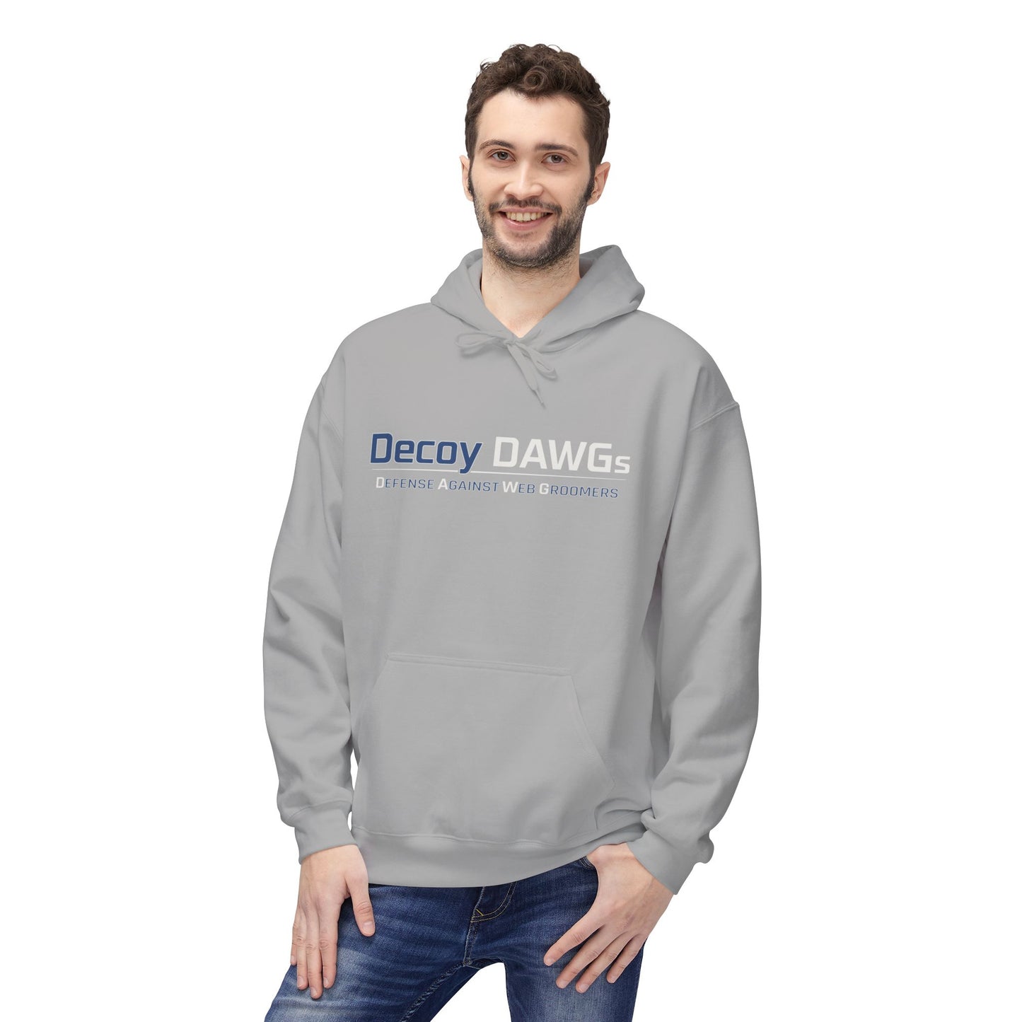 Decoy DAWGs Unisex Hoodie (Simple Logo - Dark Clothes)