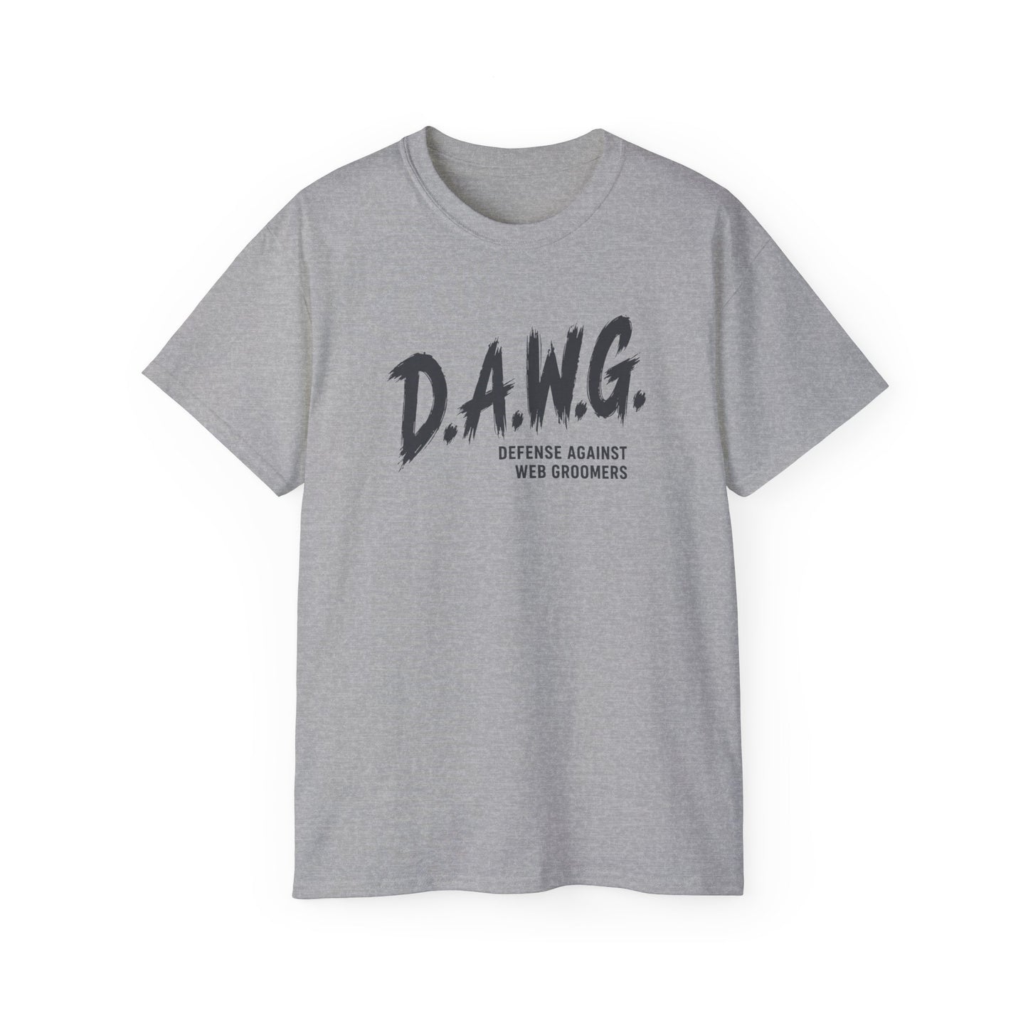 D.A.W.G. Tee — Defense Against Web Groomers Graphic T-Shirt