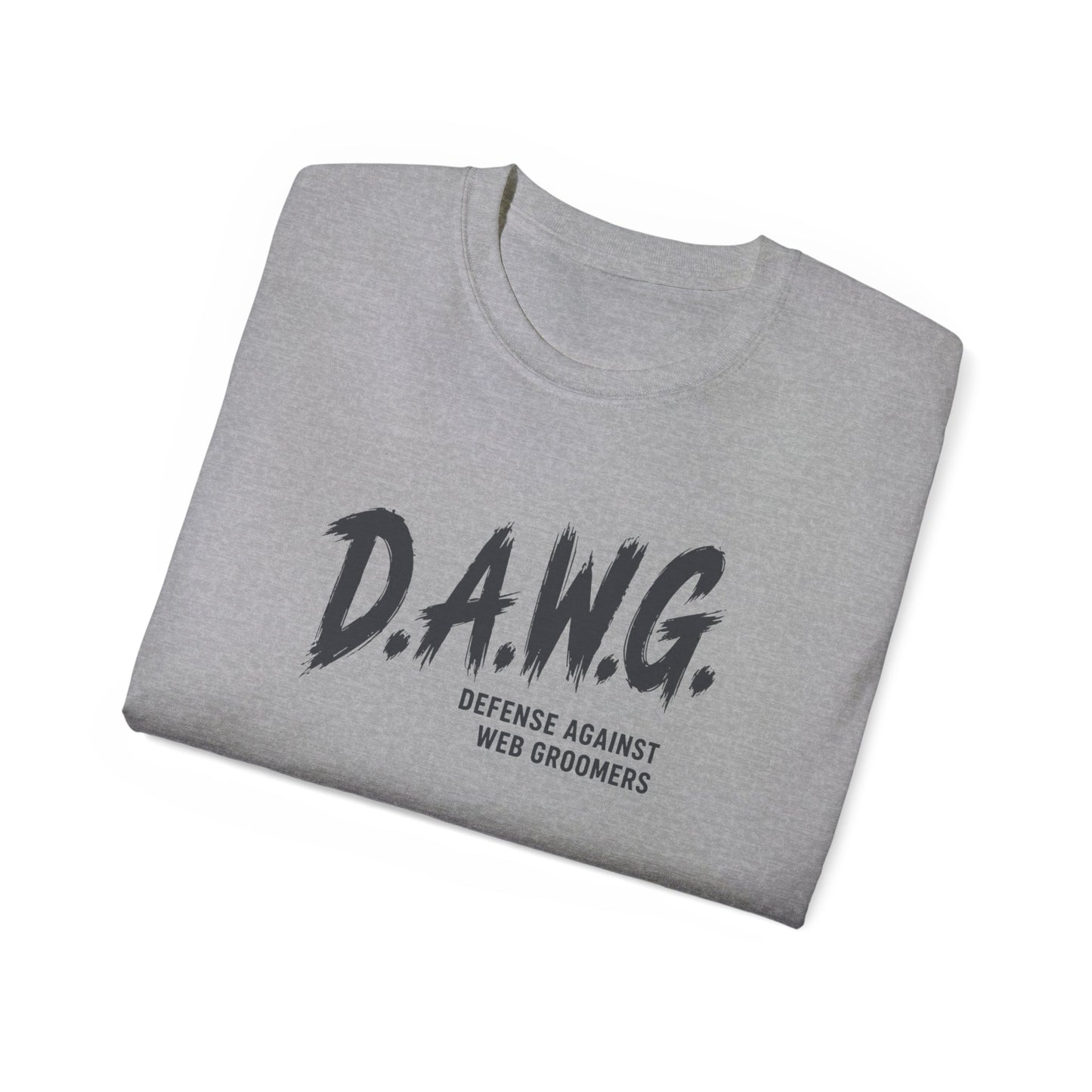 D.A.W.G. Tee — Defense Against Web Groomers Graphic T-Shirt