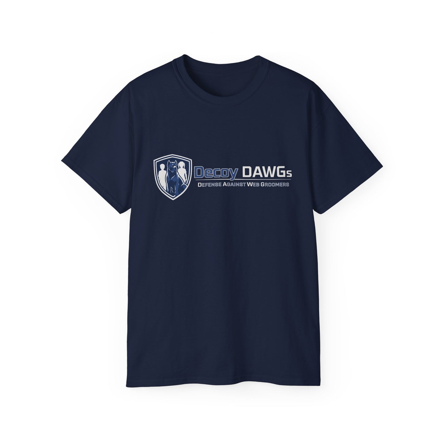 Decoy DAWGs Unisex Tee (Small Logo - Dark Clothes)