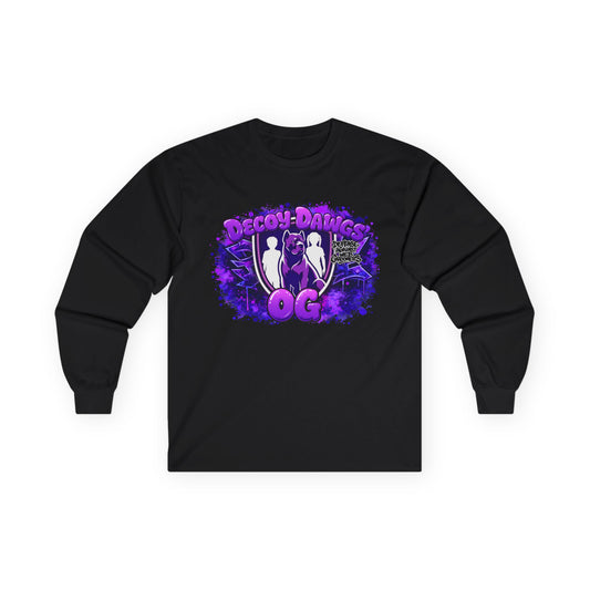 Purple OG DAWGs Design Unisex Long Sleeve