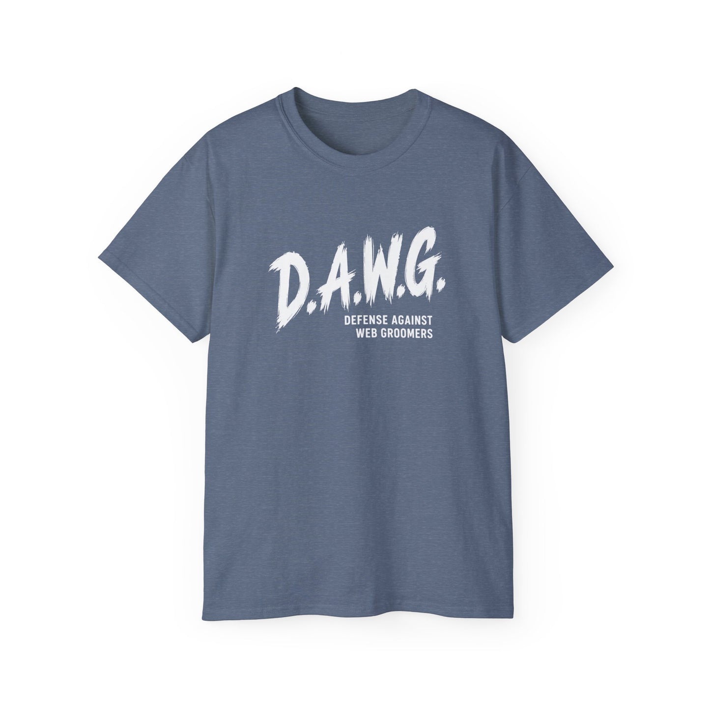 D.A.W.G. Tee — Defense Against Web Groomers Awareness Shirt