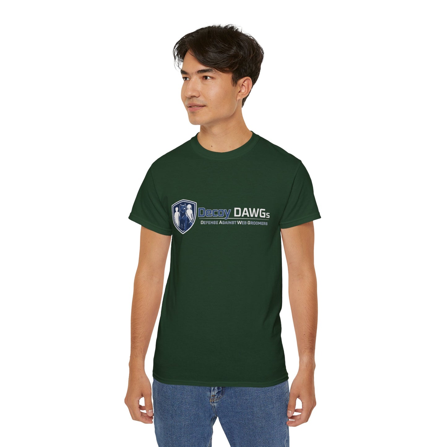 Decoy DAWGs Unisex Tee (Small Logo - Dark Clothes)