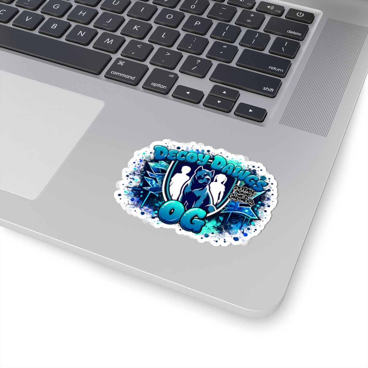Blue OG Decoy DAWGs Kiss-Cut Sticker