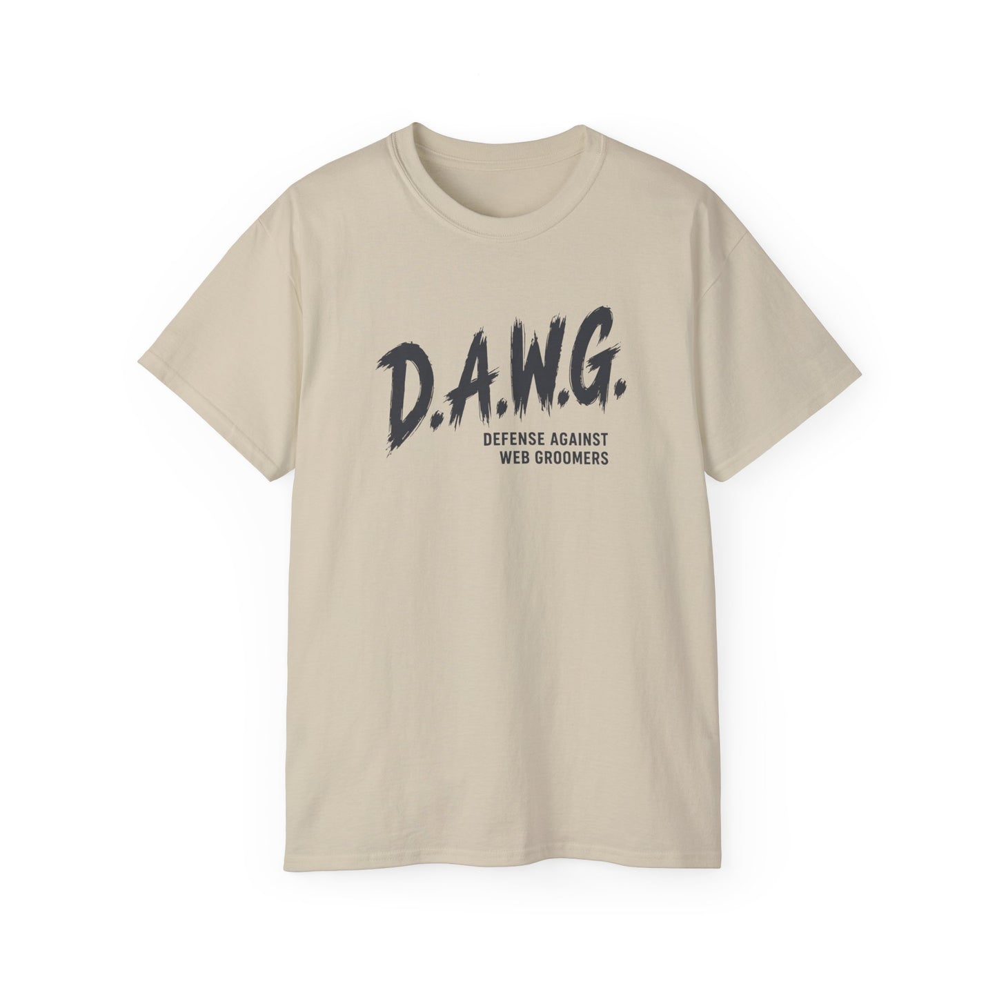 D.A.W.G. Tee — Defense Against Web Groomers Graphic T-Shirt