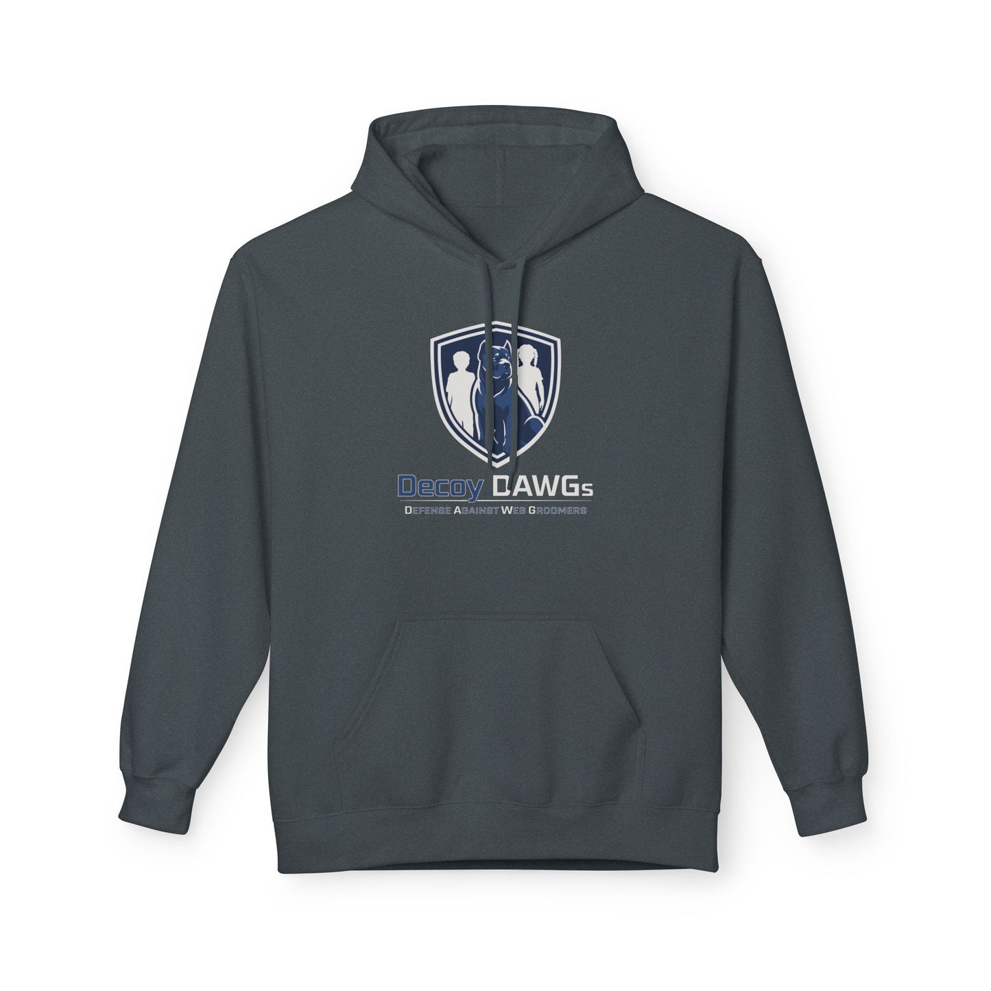 Decoy DAWGs Unisex Hoodie (Big Logo - Dark Clothes)