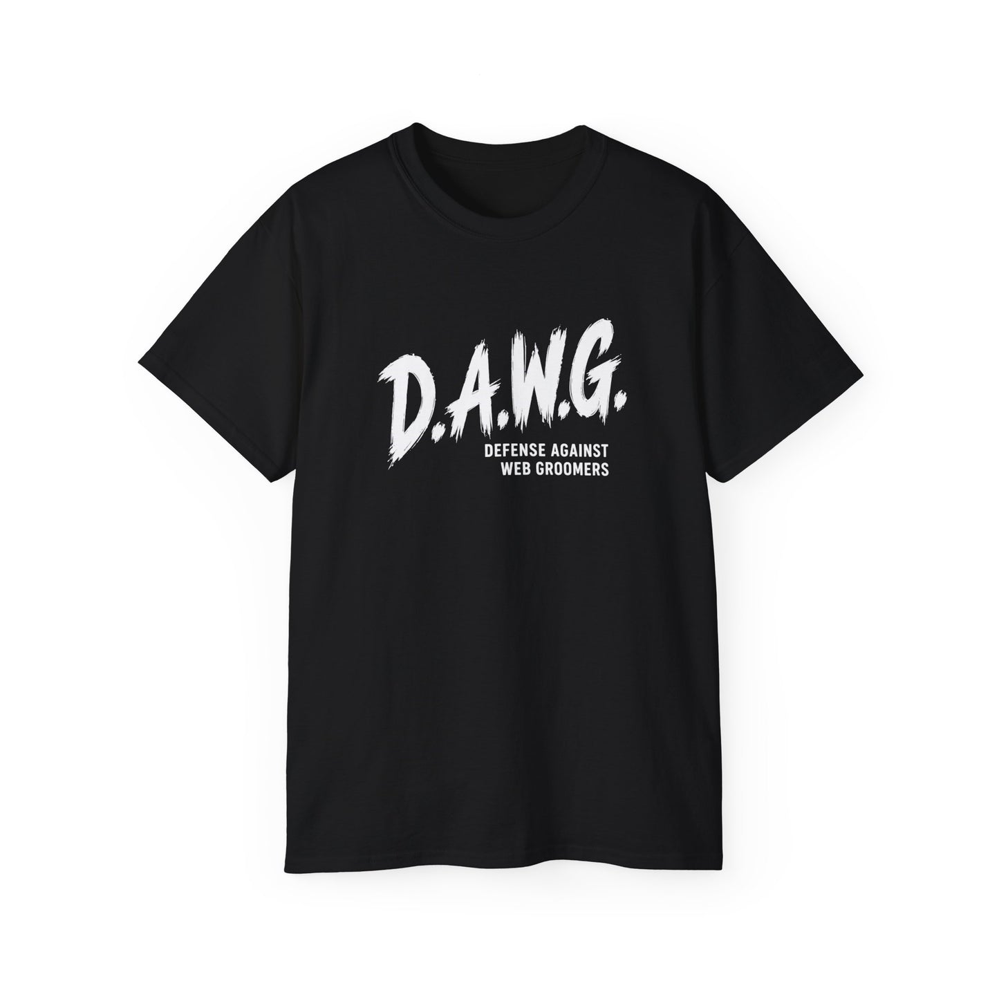 D.A.W.G. Tee — Defense Against Web Groomers Awareness Shirt