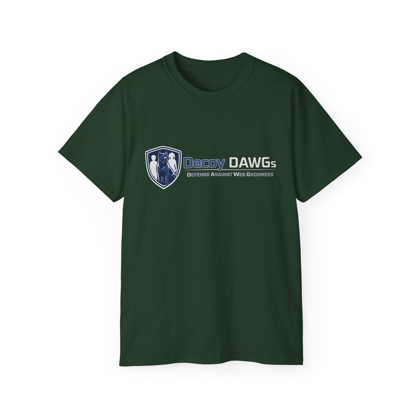 Decoy DAWGs Unisex Tee (Small Logo - Dark Clothes)