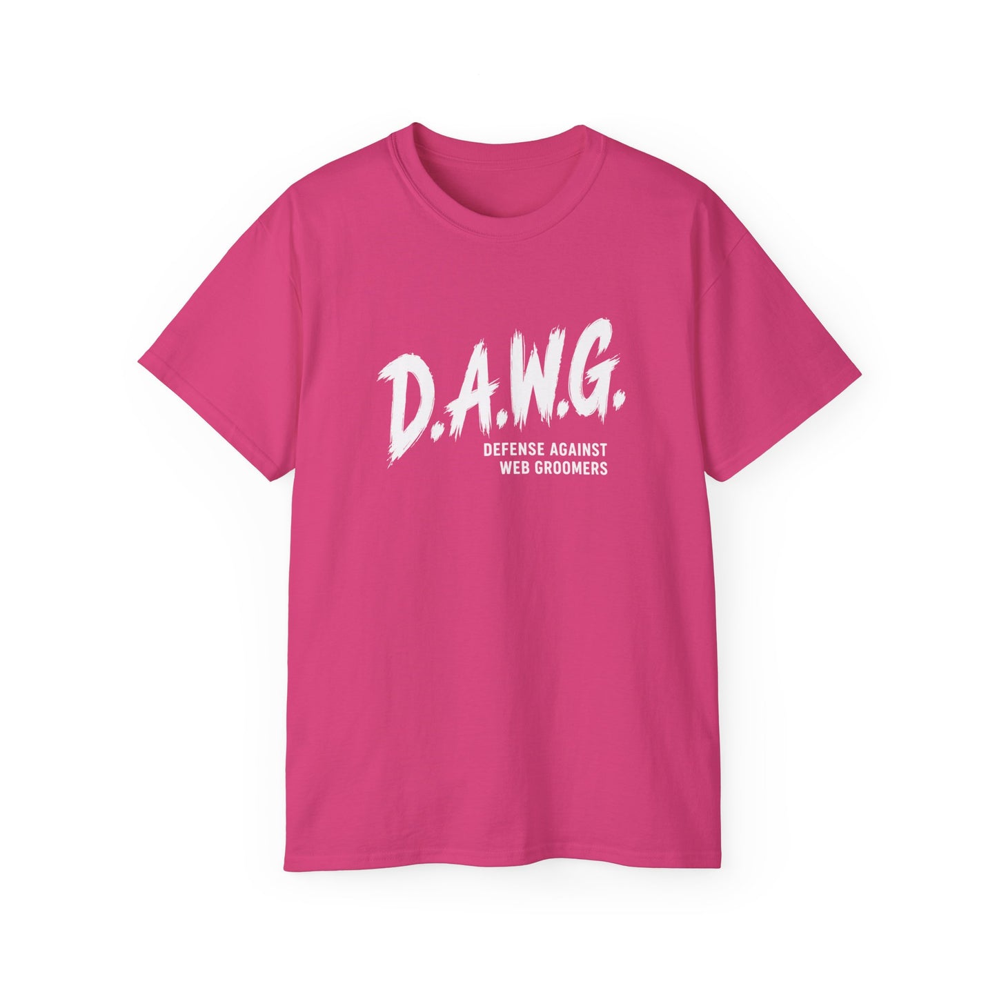 D.A.W.G. Tee — Defense Against Web Groomers Awareness Shirt