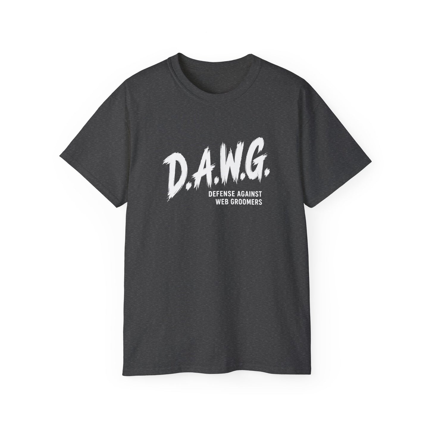 D.A.W.G. Tee — Defense Against Web Groomers Awareness Shirt