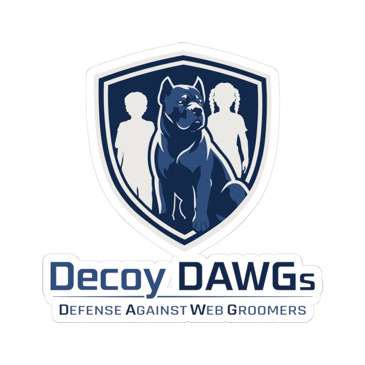 Decoy DAWGs Big Logo - Kiss-Cut Sticker