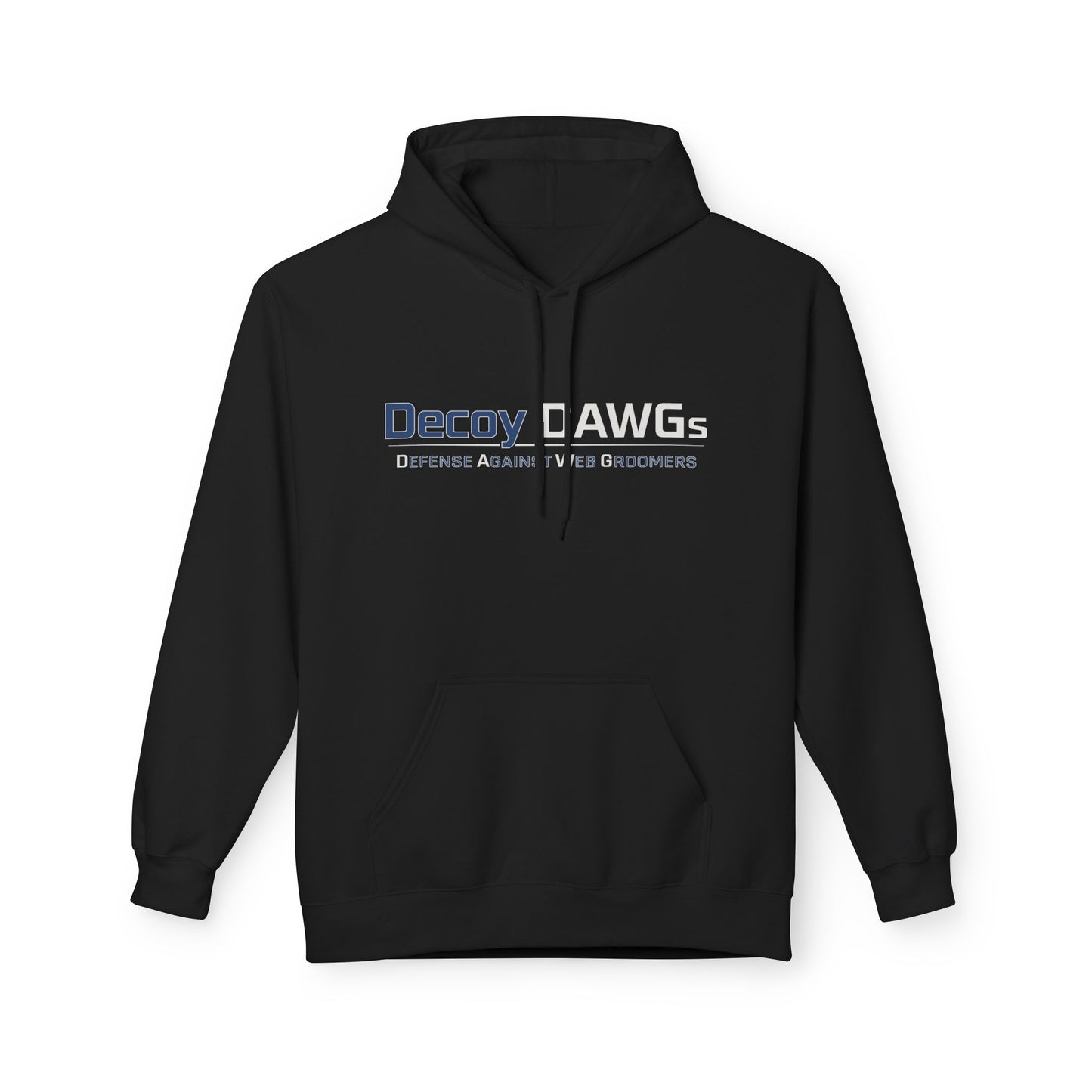 Decoy DAWGs Unisex Hoodie (Simple Logo - Dark Clothes)