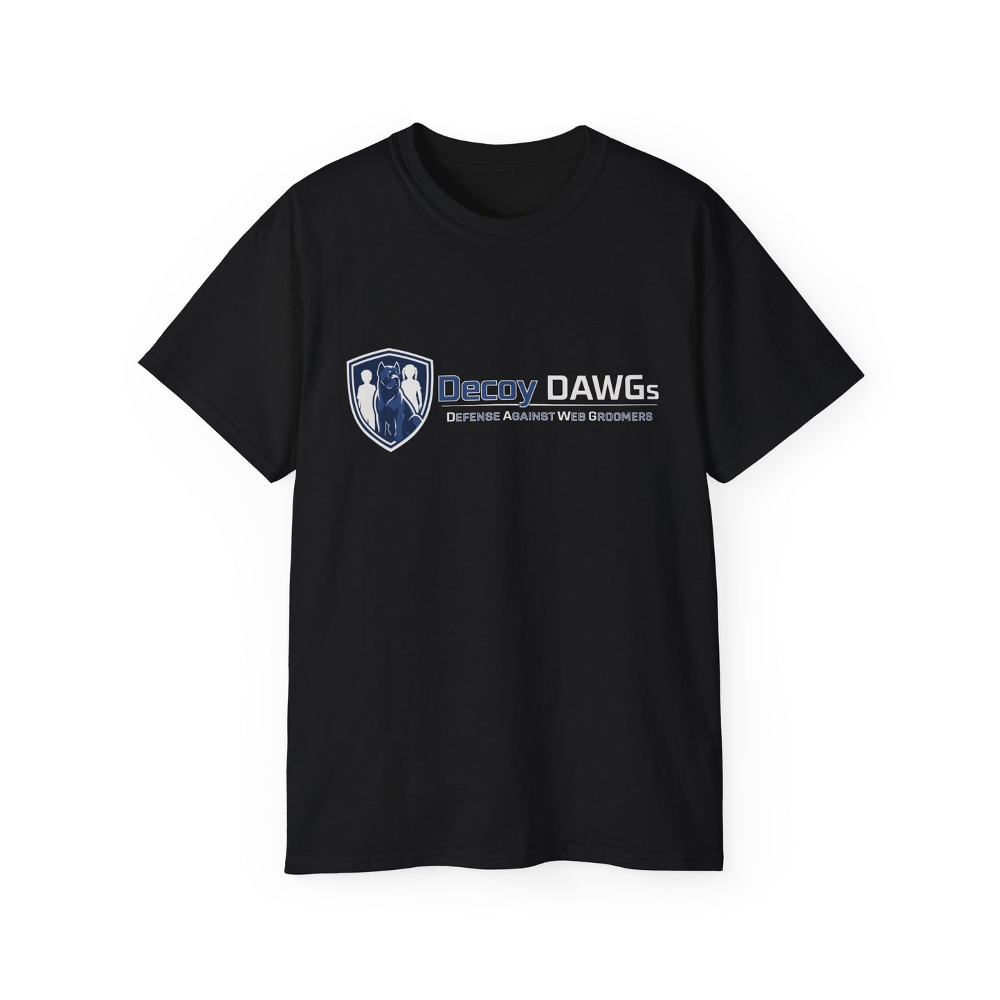 Decoy DAWGs Unisex Tee (Small Logo - Dark Clothes)