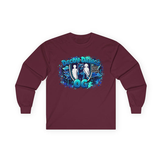 Blue OG DAWGs Design Unisex Long Sleeve Tee