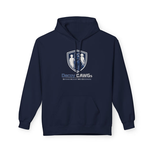 Decoy DAWGs Unisex Hoodie (Big Logo - Dark Clothes)