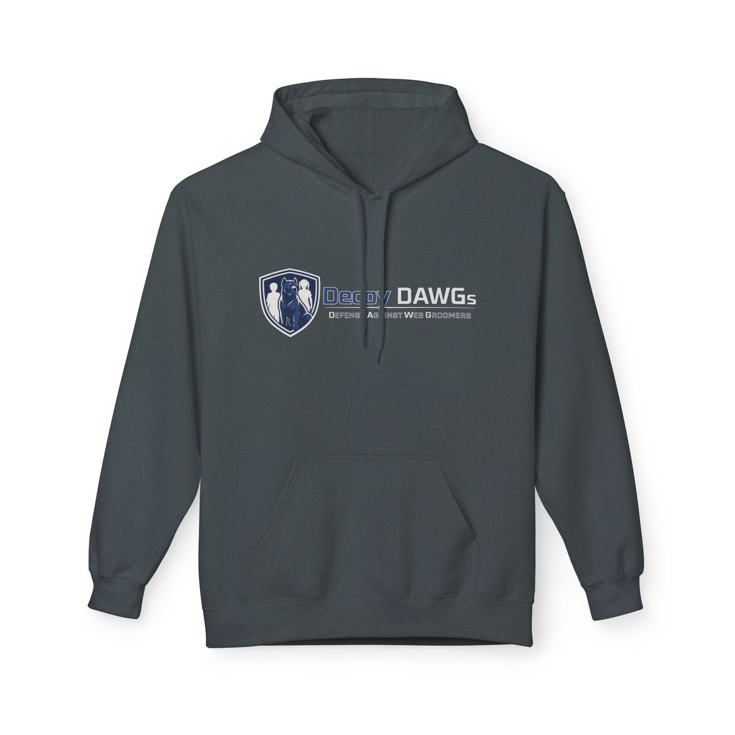 Decoy DAWGs Unisex Hoodie (Small Logo - Dark Clothes)