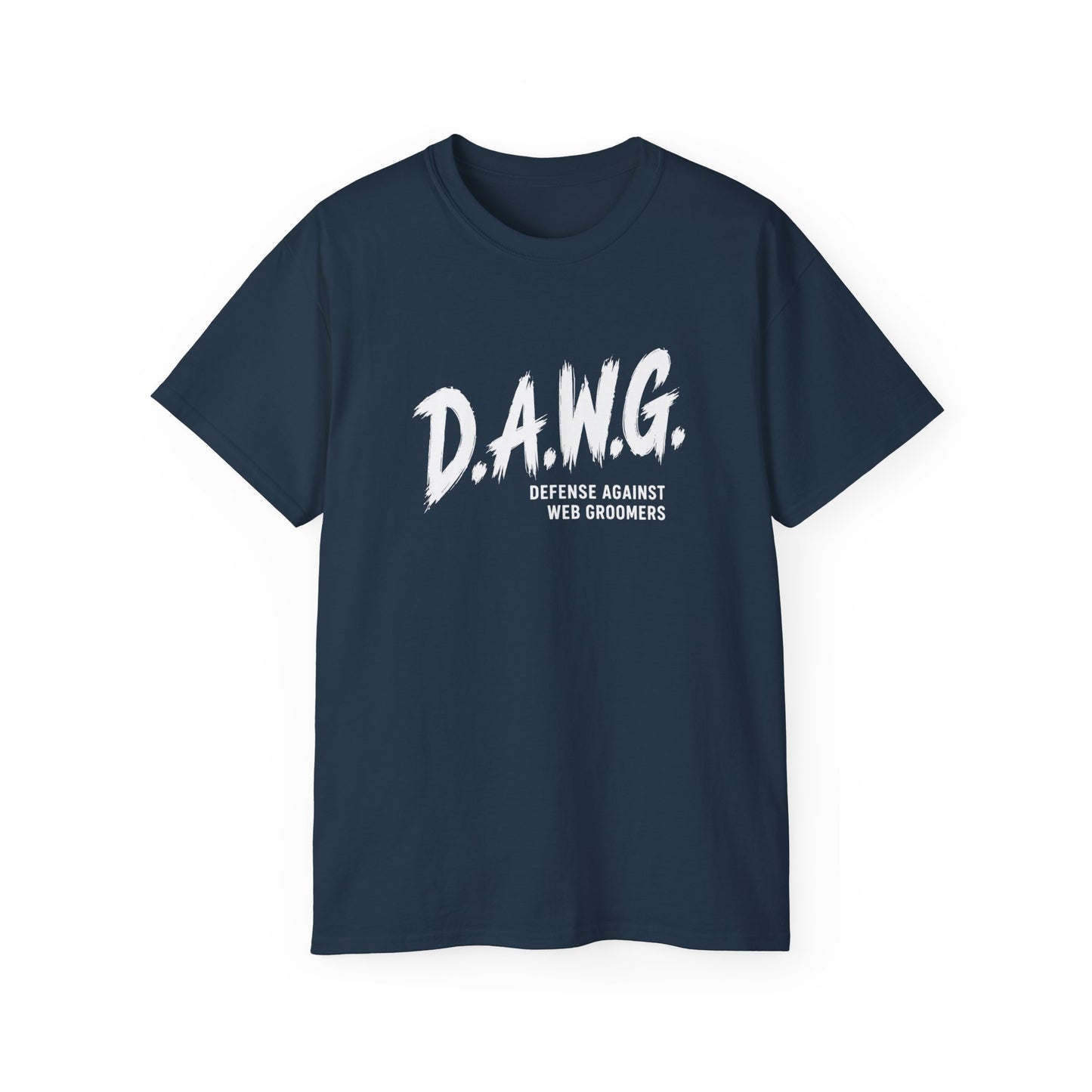 D.A.W.G. Tee — Defense Against Web Groomers Awareness Shirt