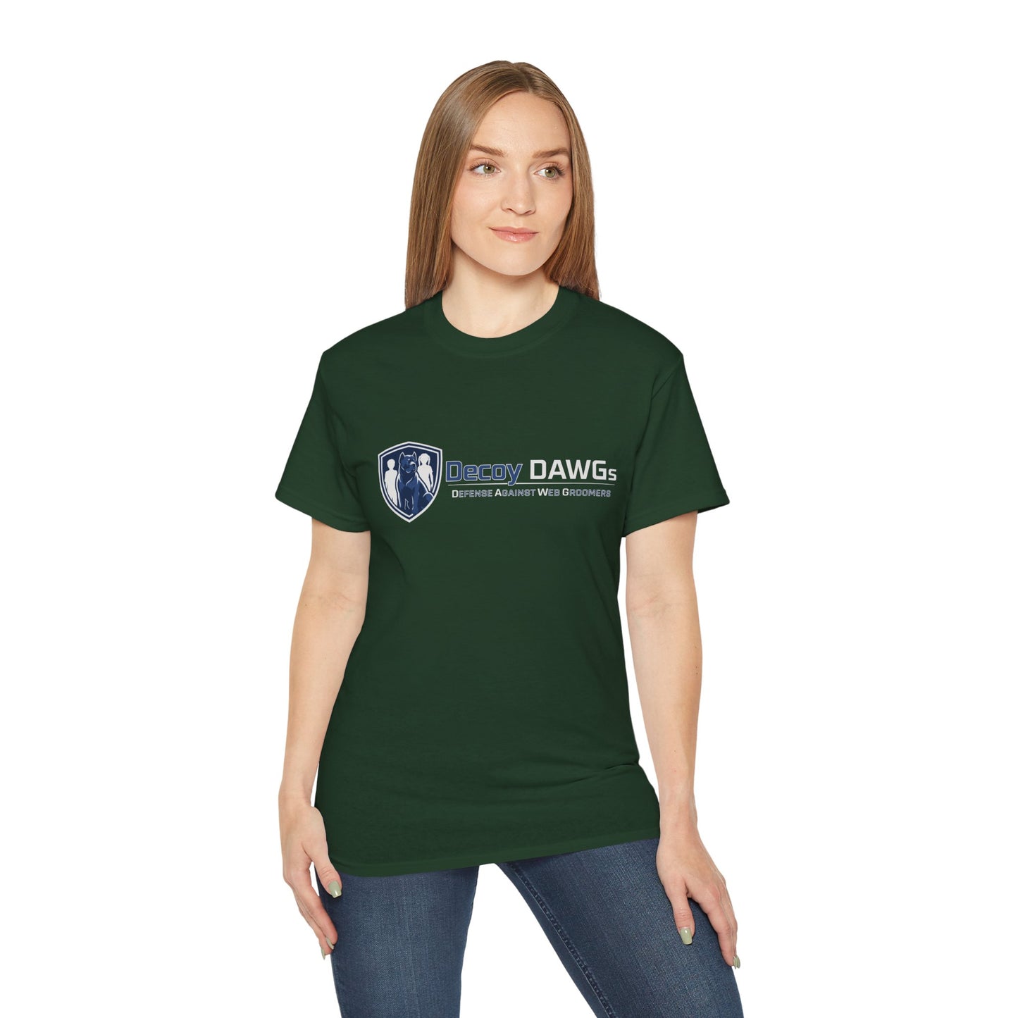 Decoy DAWGs Unisex Tee (Small Logo - Dark Clothes)