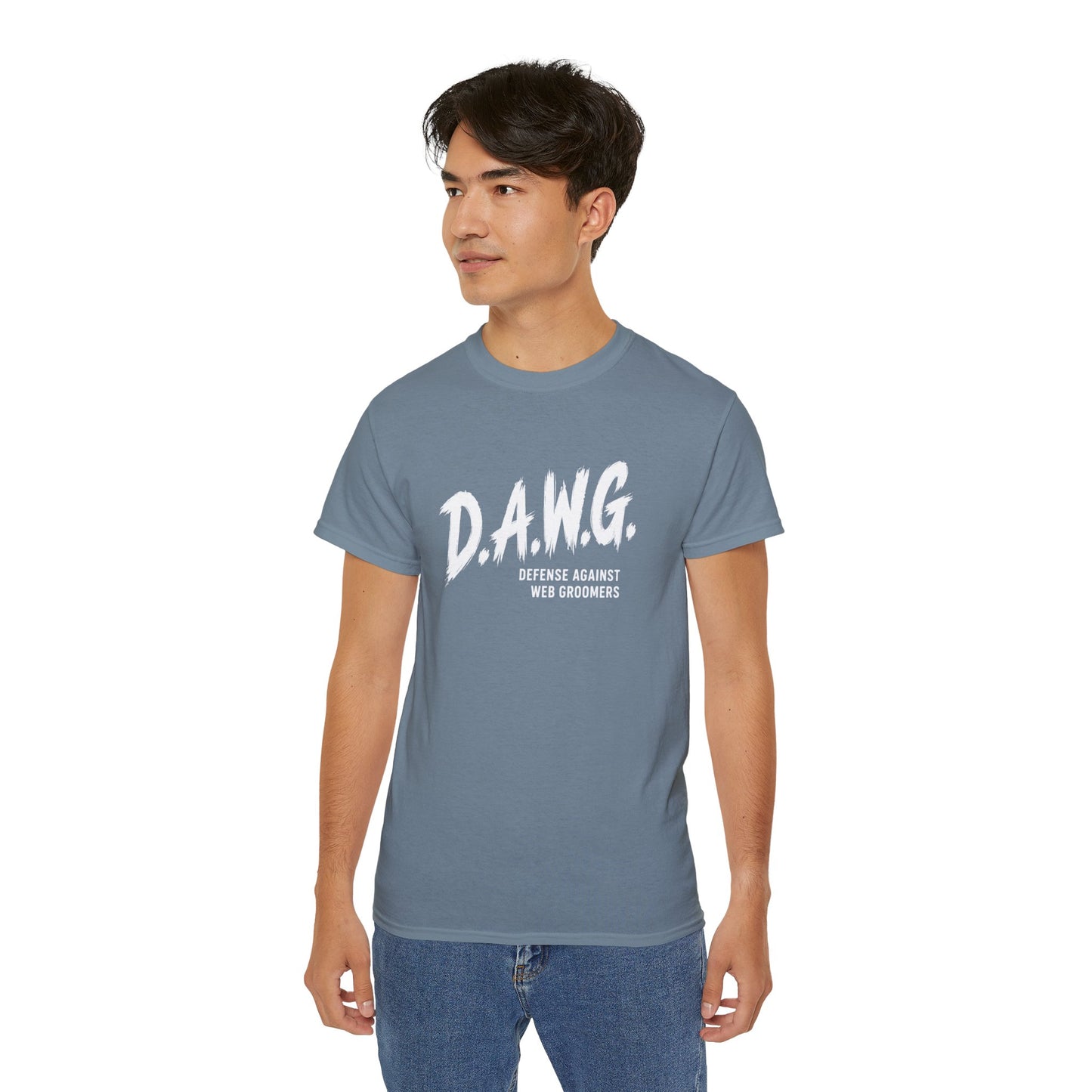 D.A.W.G. Tee — Defense Against Web Groomers Awareness Shirt