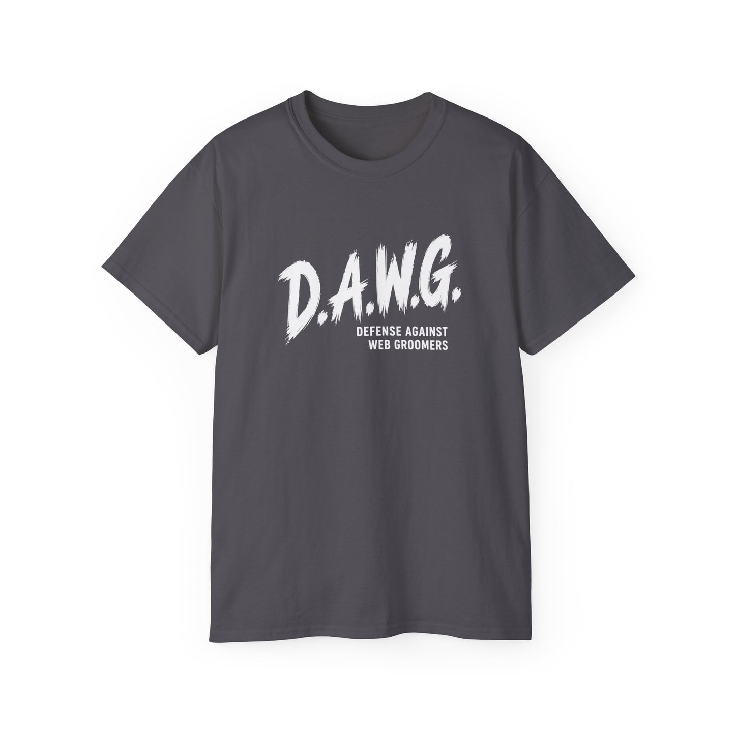 D.A.W.G. Tee — Defense Against Web Groomers Awareness Shirt