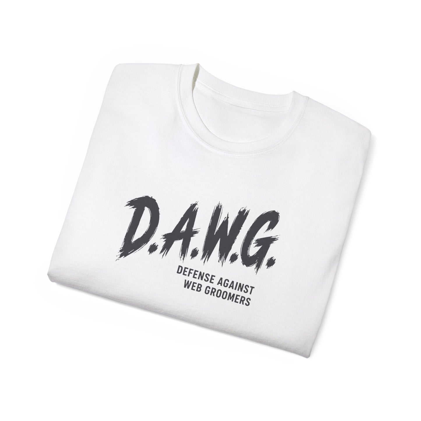 D.A.W.G. Tee — Defense Against Web Groomers Graphic T-Shirt
