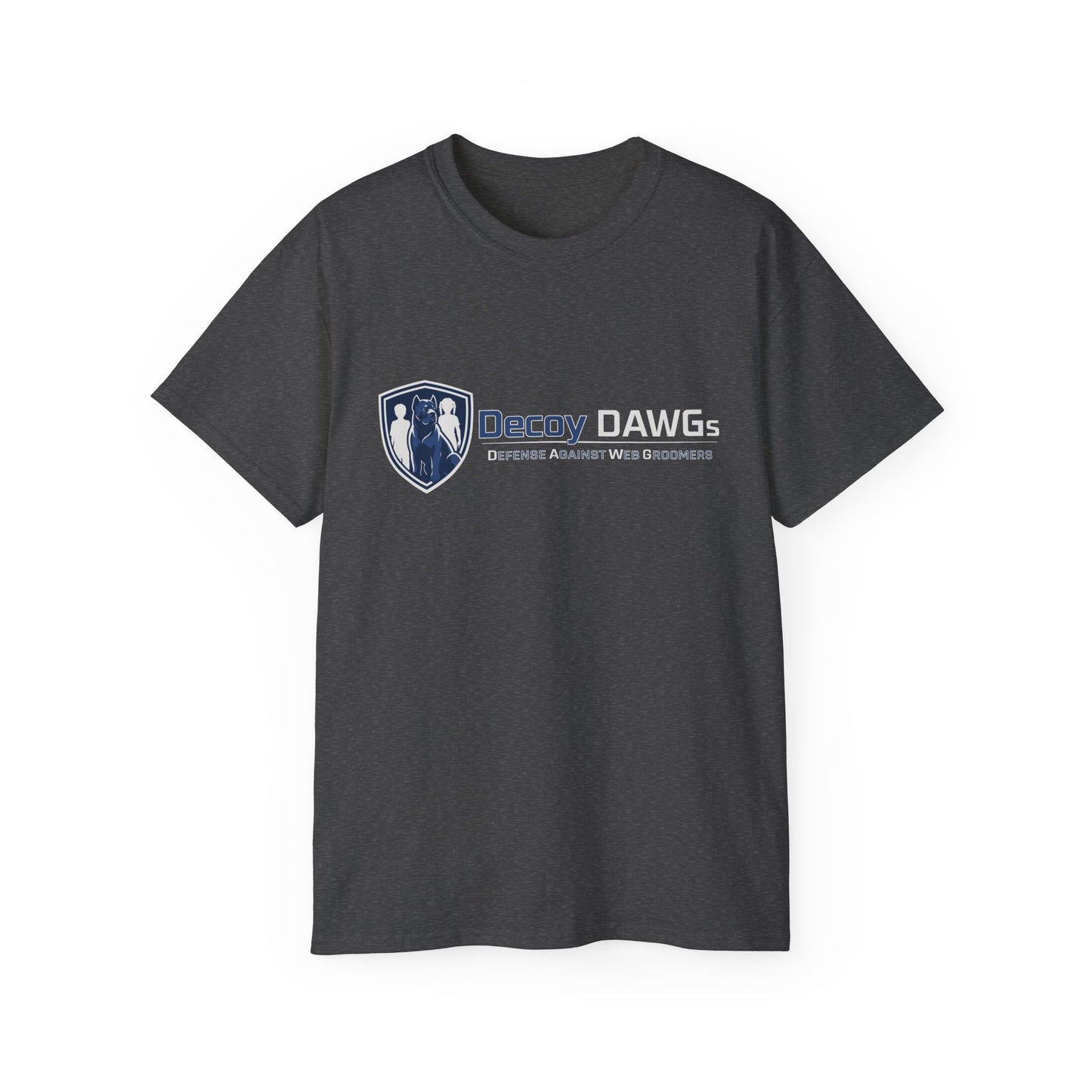 Decoy DAWGs Unisex Tee (Small Logo - Dark Clothes)