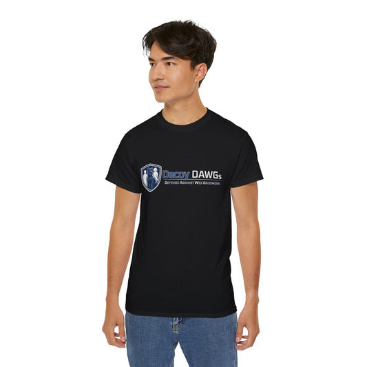 Decoy DAWGs Unisex Tee (Small Logo - Dark Clothes)