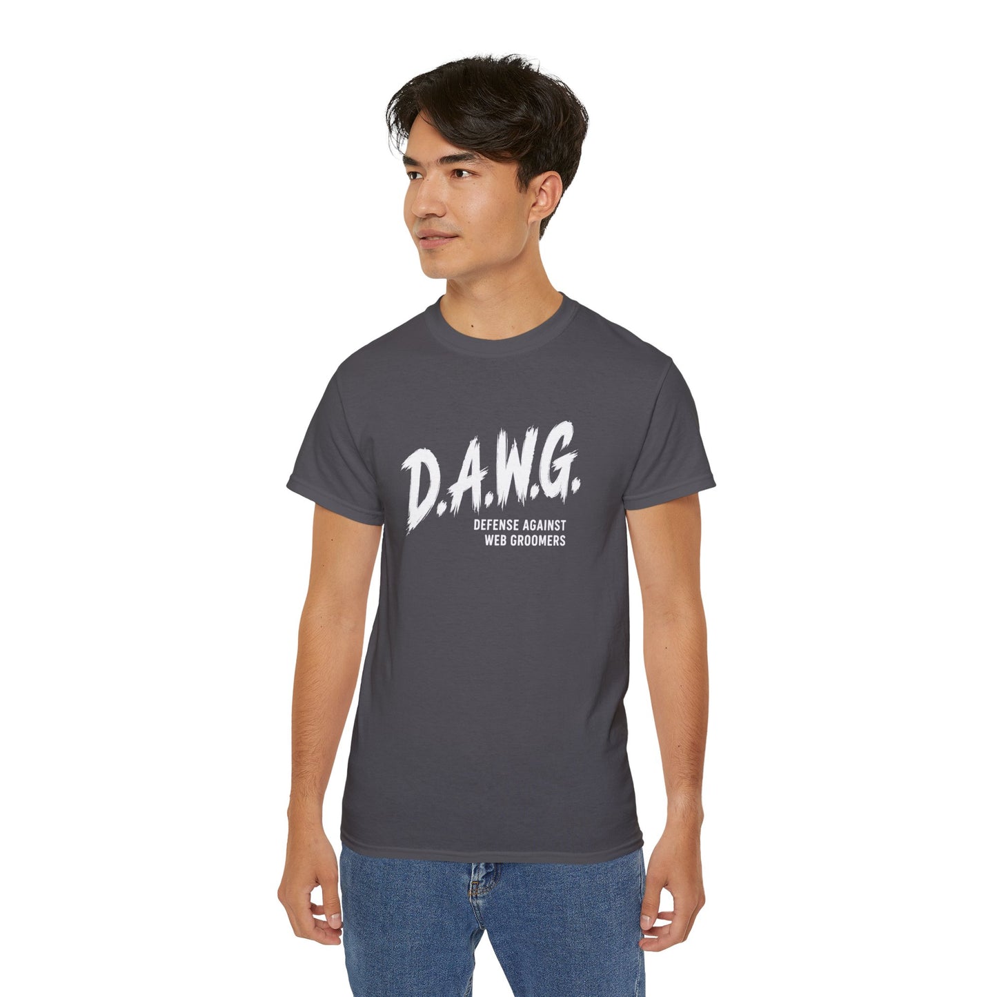 D.A.W.G. Tee — Defense Against Web Groomers Awareness Shirt
