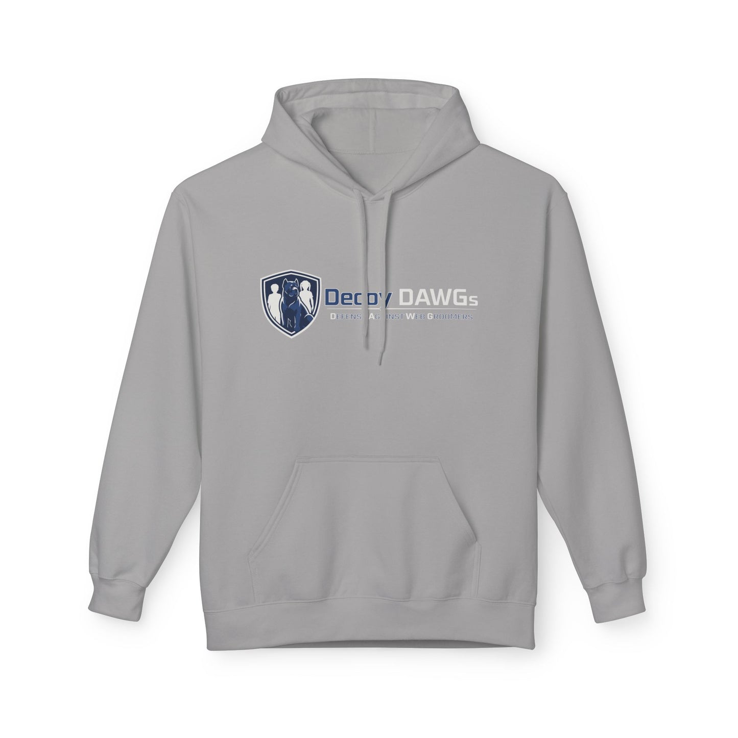 Decoy DAWGs Unisex Hoodie (Small Logo - Dark Clothes)