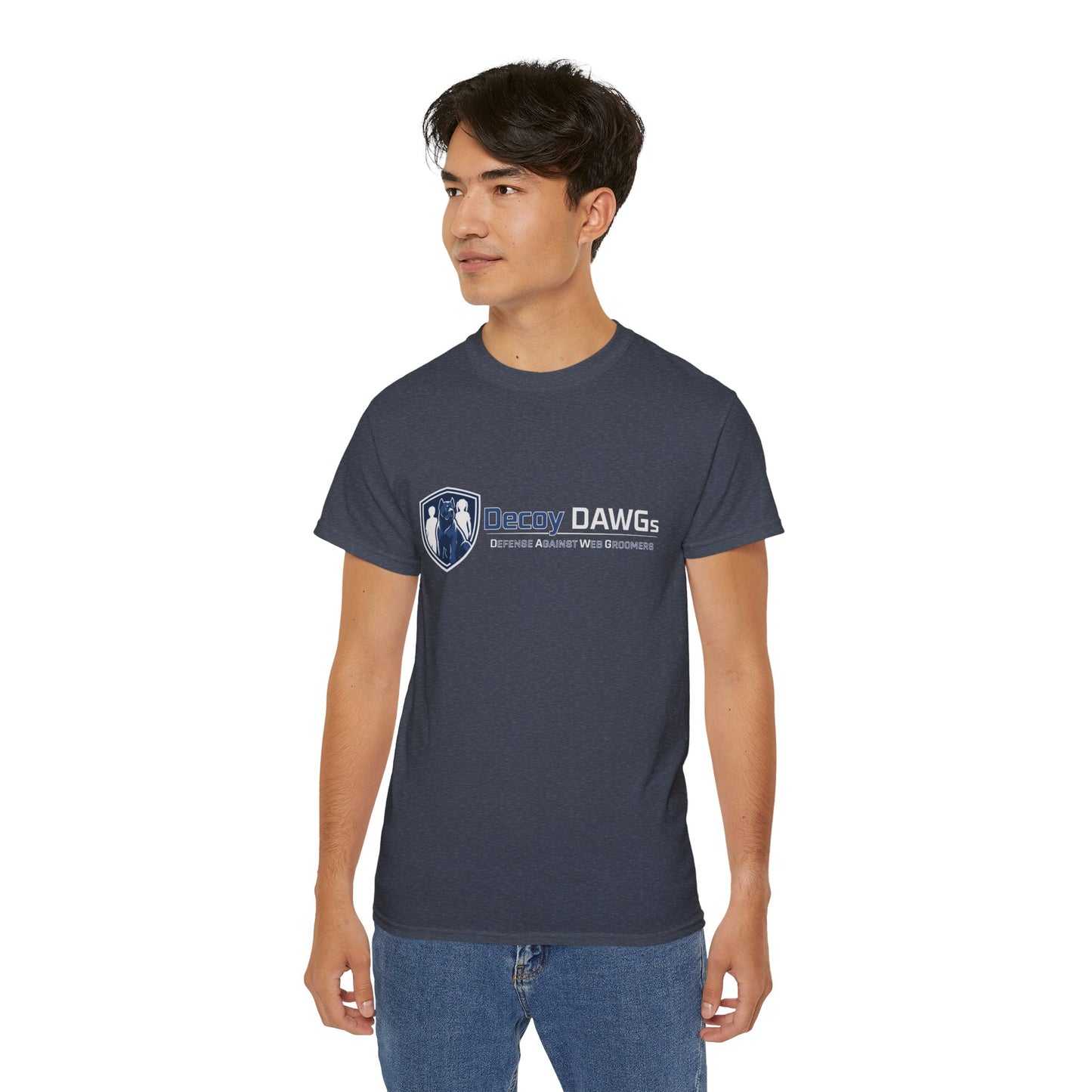 Decoy DAWGs Unisex Tee (Small Logo - Dark Clothes)