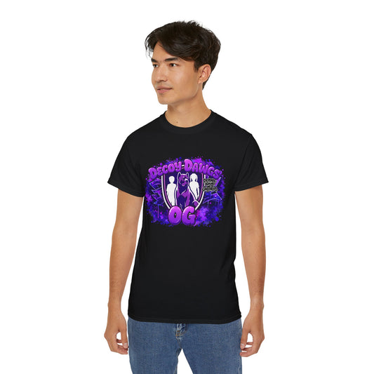 Purple OG DAWGs Design Unisex Tee