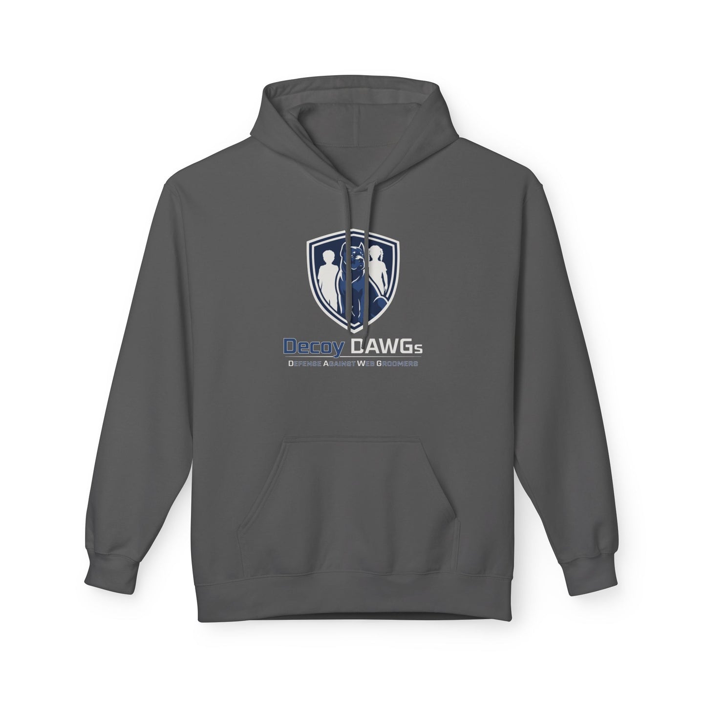 Decoy DAWGs Unisex Hoodie (Big Logo - Dark Clothes)